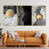 The Urban Traveller Framed Canvas Wall Decor Paintings - Set of 3