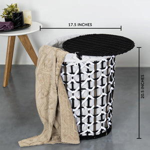 Bright Wash Cylindrical Laundry Basket (BIG)