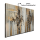 Gilded Illusions 100% Handmade Wall Painting