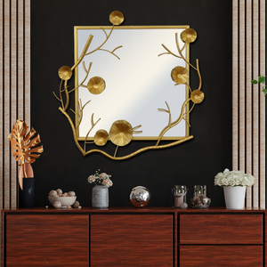 Harmonious Radiance Decorative Wall Mirror