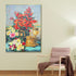 Blossom and Glory 100% Hand Painted Wall Painting & Wall Decor Item (With outer Floater Frame)  (47x35.5 Inches)