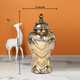Golden Filigree Ceramic Vases & Decorative Showpiece - Small