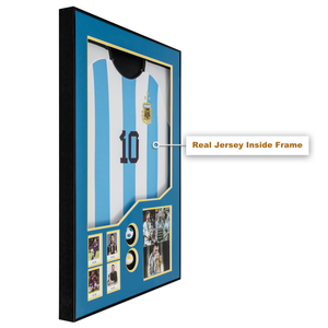 Lionel Messi Argentina Shadow Box