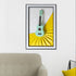 Athletic Euphoria Pop Art Shadow Box Wall Decoration Piece - Light Green