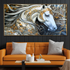 Mystic Mare Crystal Glass Wall Decor Paintings for Home & Wall Decoration items