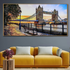 Tower Bridge Mystical Mirage Crystal Glass Painting