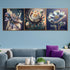 Blossom Dreams Crystal Glass online paintings - Set of 3