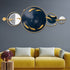 Stellar Stride Metallic Wall Decor