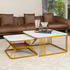 Quartz Haven Nesting Centre Table for Home