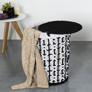 Bright Wash Cylindrical Laundry Basket (BIG)