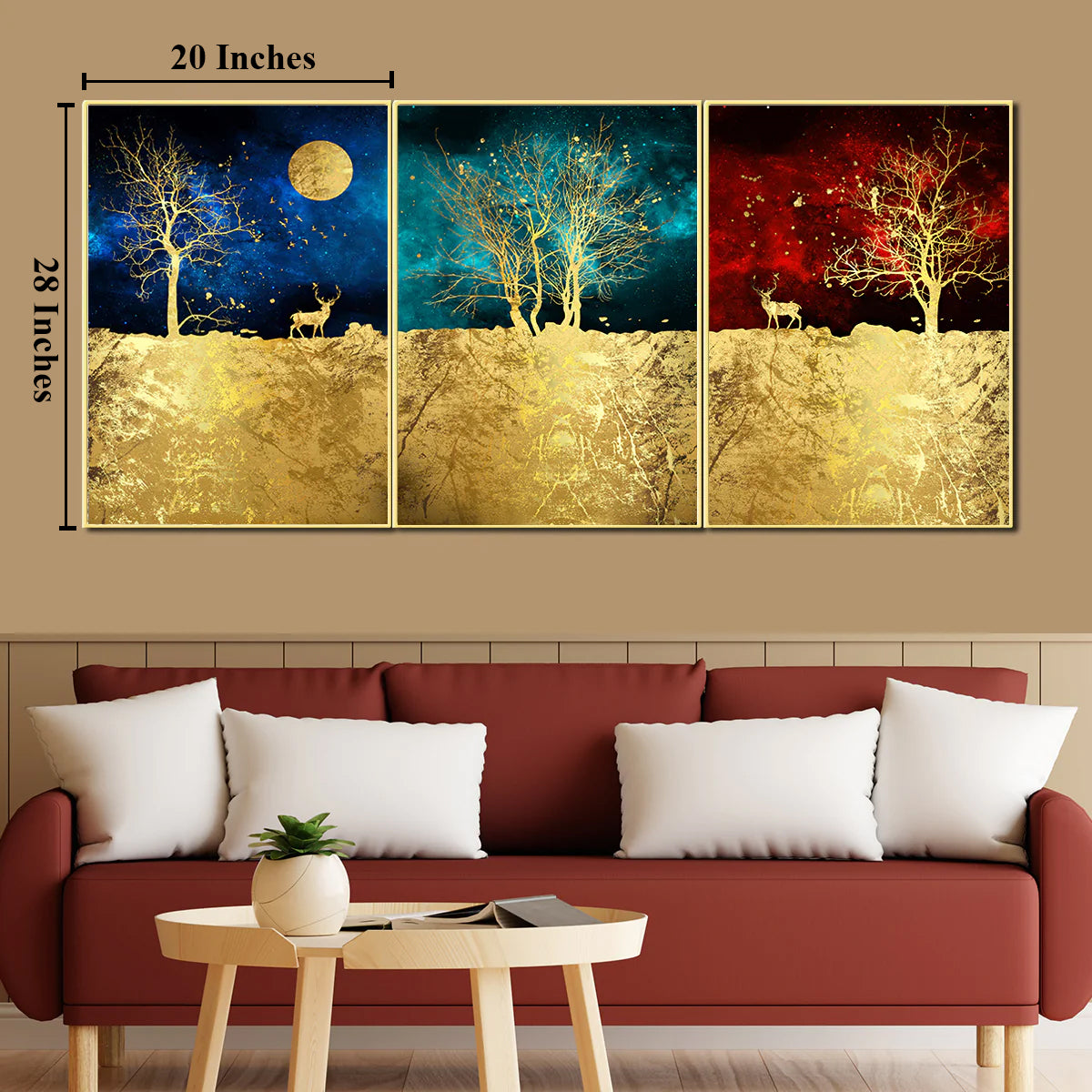 Buy Tree of Life Framed Canvas Wall Art Painting Dekor Company