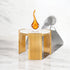 Olympian Grandeur Side Table Design For Home (Stainless Steel)