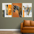 Splendid Stallion Framed Canvas Print - Set of 3