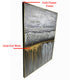 Catch the Wave Wall 100% Hand Painted Wall Painting(With Outer Floater Frame)