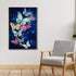 The Dance of Butterflies Framed Crystal Glass Decorative Wall Painting Bedroom