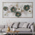 Gold florals Metal Wall