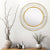 The Golden Piped Decorative Wall Mirror
