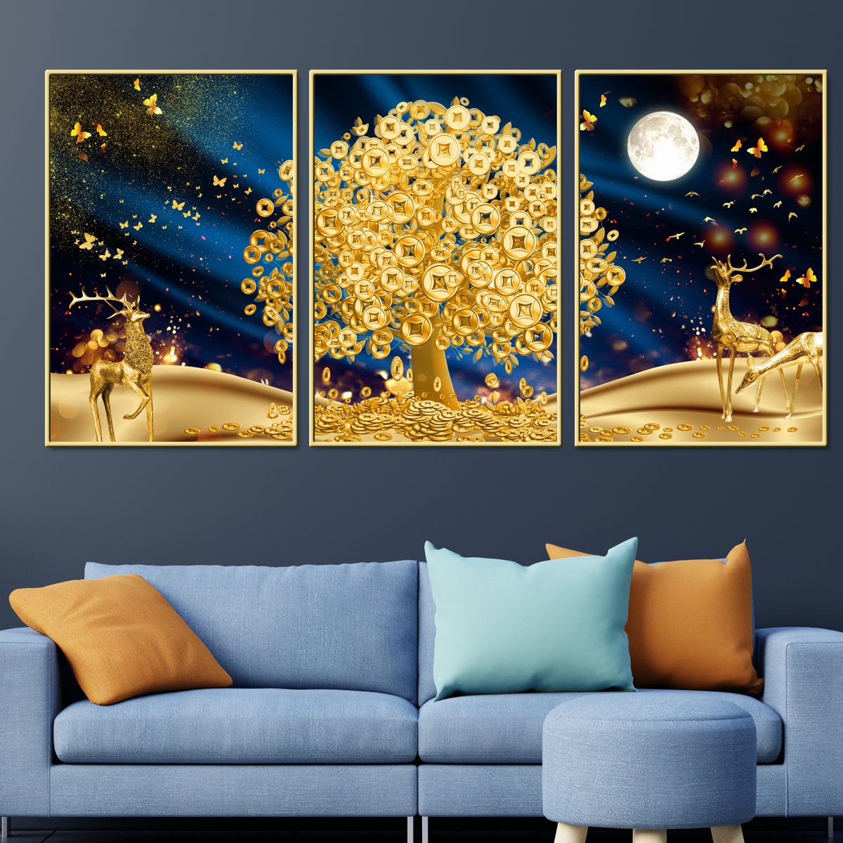 Valencia dreamlike Framed Canvas Print