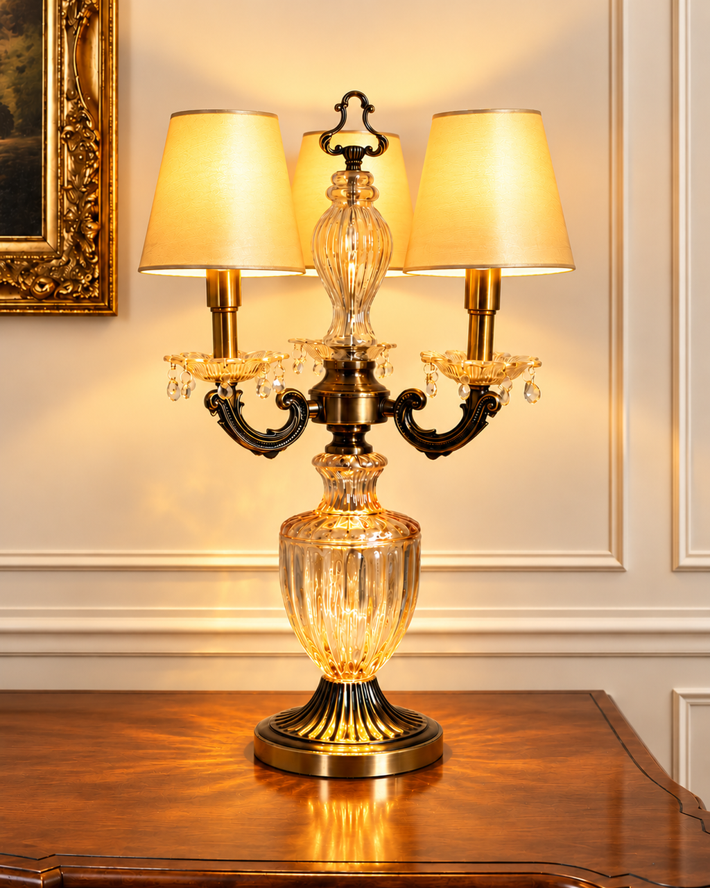 Windsor Elegance Designer Table Lamps for Living Room