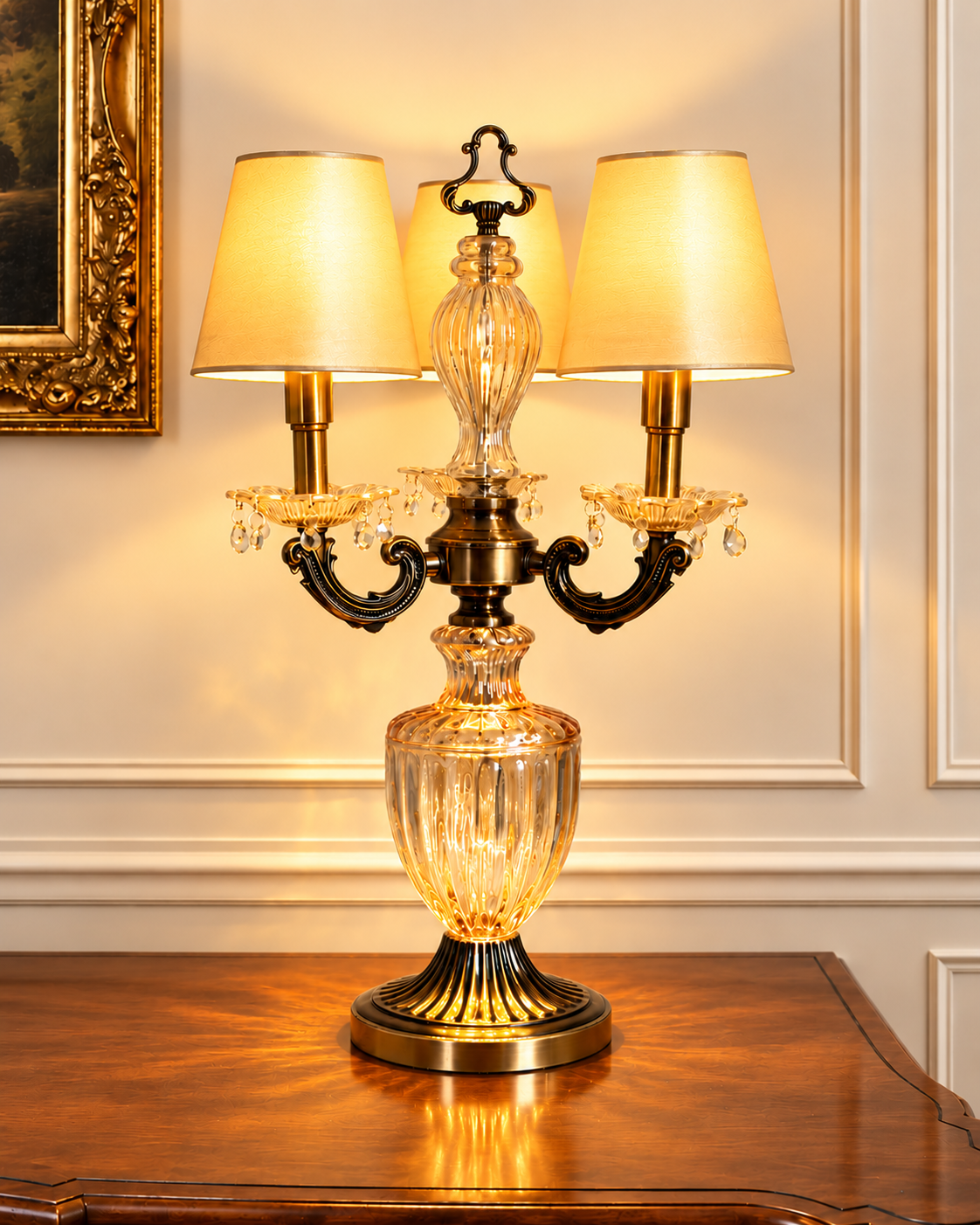 Windsor Elegance Designer Table Lamps for Living Room