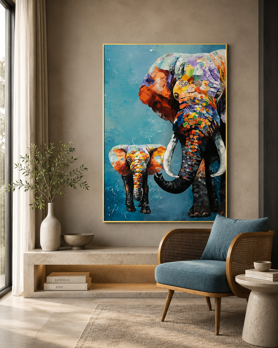 Joyful Tranquility Canvas Print