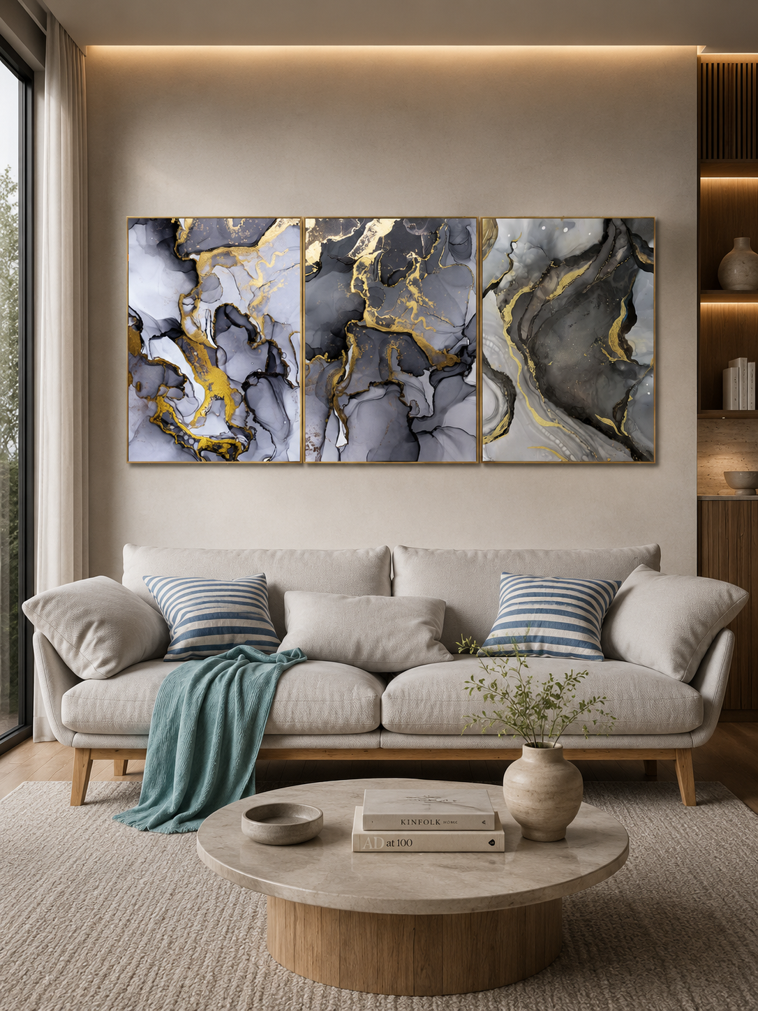 Abstract Reverie Canvas Art Paintings - Set of 3