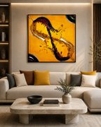 Infinity Wine Glass Framed Canvas Modern Art Paintings