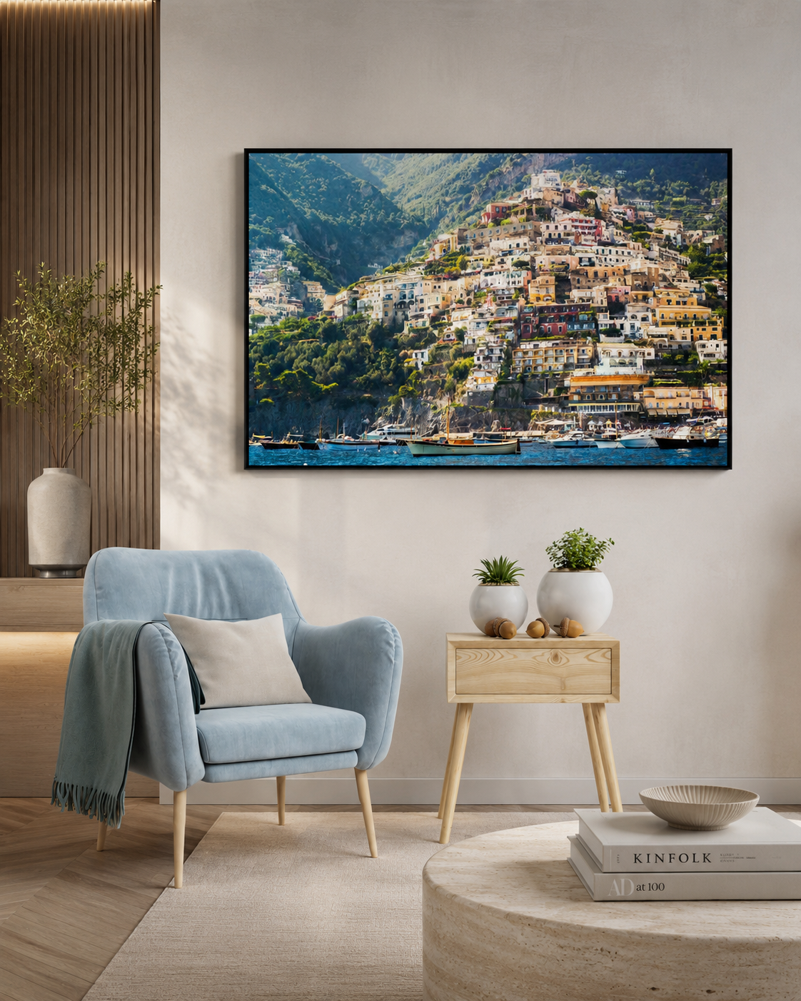 Geometric Shapes 3 Panel Framed Canvas Wall Paintings