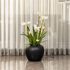 Monochrome Bloom Planter Indoor Planters For Home - Small