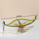 Crystal Cascade Handblown  Glass Vase & Decorative showpiece
