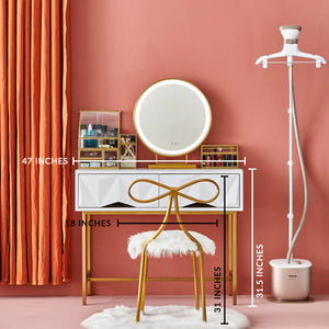 Elegance Dressing Table & Vanity Set  -  With Chair