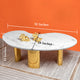 Radiant Rendezvous Centre Table (Stainless Steel)