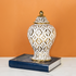 Golden Tranquility Ceramic Vase & Decorative Showpiece - Small