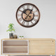 Time Muse Wall Clock For Living Room With Moving Gear Mechanism