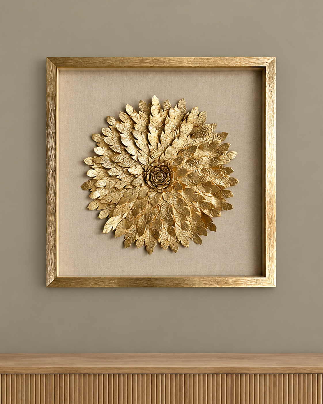 Gilded Garden Escape Shadow Box