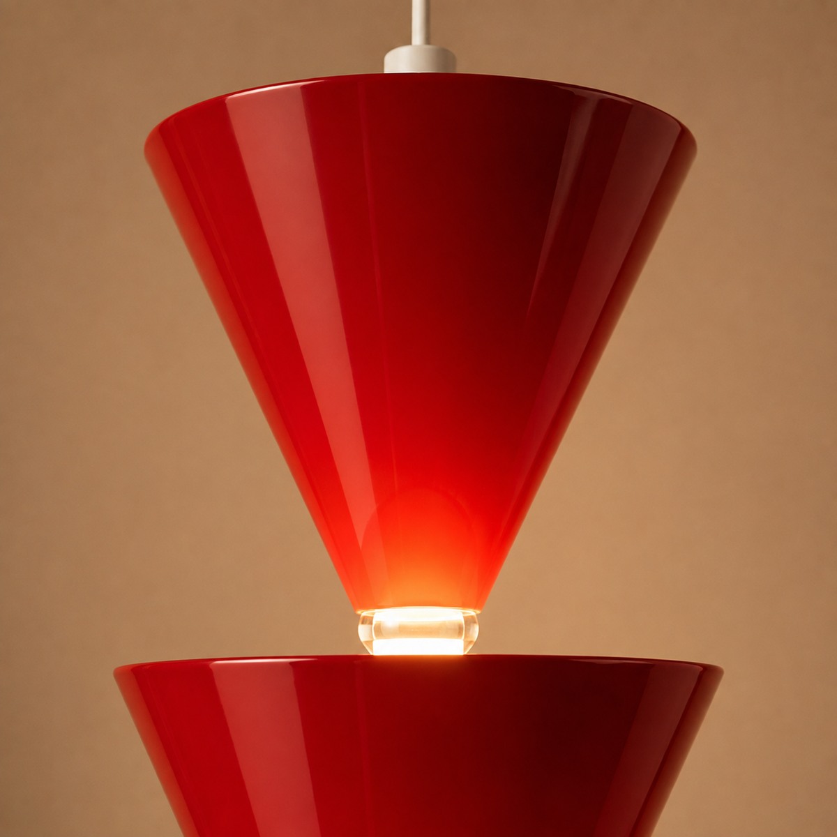 Rovena Ceiling Light For Home & Home Decoration Item - Red (Italian Designer Collection)