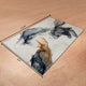 Aquarius Splash Floor Rug ( 5 X 7.5 Feet )