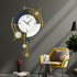 Starlit Swing Metal Wall Art Clocks for the Home Buy Wall Clock Online