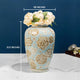 The Nightingale Textured Decorative Ceramic Vase And Showpiece -  Small