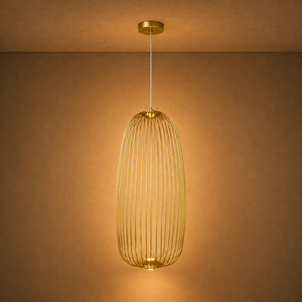 Orvian Ceiling Light For Home & Home Decoration Item - Oval (Italian Designer Collection)