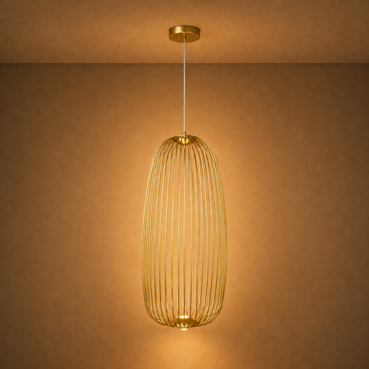 Orvian Ceiling Light For Home & Home Decoration Item - Oval (Italian Designer Collection)