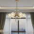 The Moonstone Crown Chandelier Light For Living Room