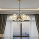 The Moonstone Crown Chandelier Light For Living Room
