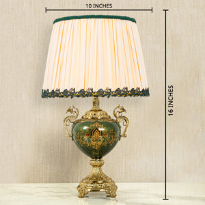 Stalwart Beacon Table Lamp - Green