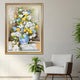 Springtime Bliss 100% Decorative Hand painting for Home Decor (With Outer Floater Frame) (34x45.5 Inches)