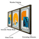 Brushstrokes of Elephant Grace Shadow Box Wall Decoration Piece - Set of 3