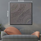 Urban Grace Modern Wall Art (40 x 40 Inches)