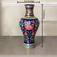 Palace Bloom Radiance Vase & Item for Home Decoration - Blue