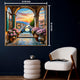 Blooming Sunset Pathway Canvas Wall Art Print