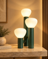 Luminous Grove Designer Table Lamp for Home & Home Decoration Items - Greeen (Italian Designer Collection)